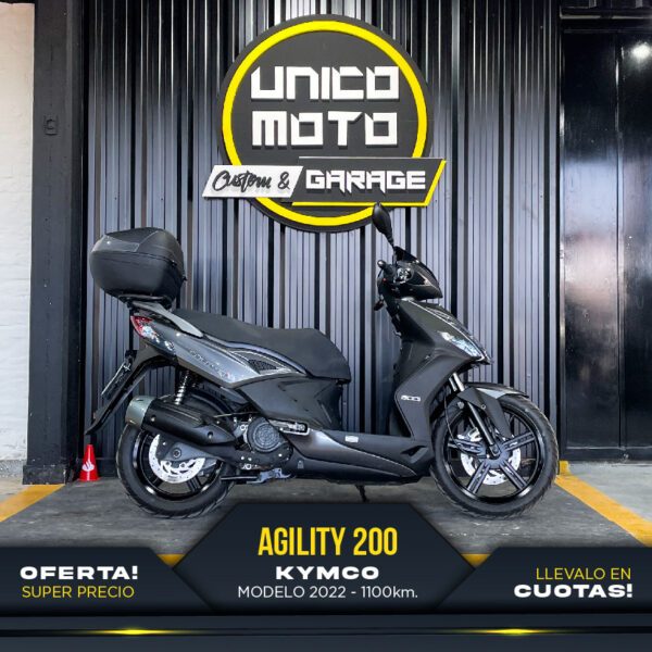 KYMCO<br>AGILITY 200 - Gris